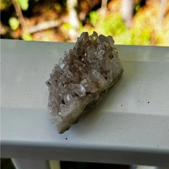 AAA Pink Lemurian & Fuchsite Columbia Cluster Point Crystal House of Gems 💎 - Picture 4 of 6